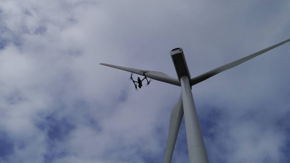 Rope Access Inspection work for Wind Turbines